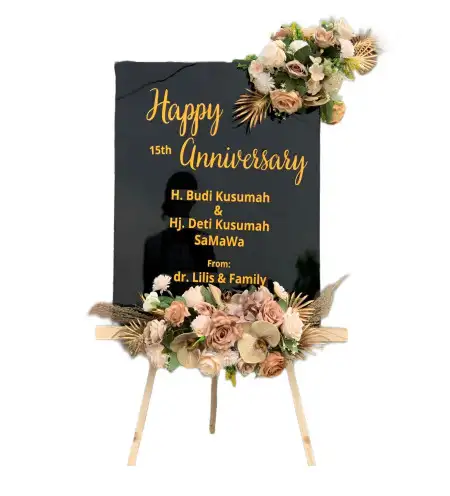 Papan Bunga Akrilik Wonorejo